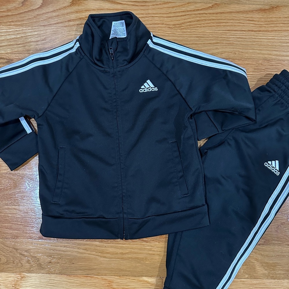 Adidas Black Tracksuit